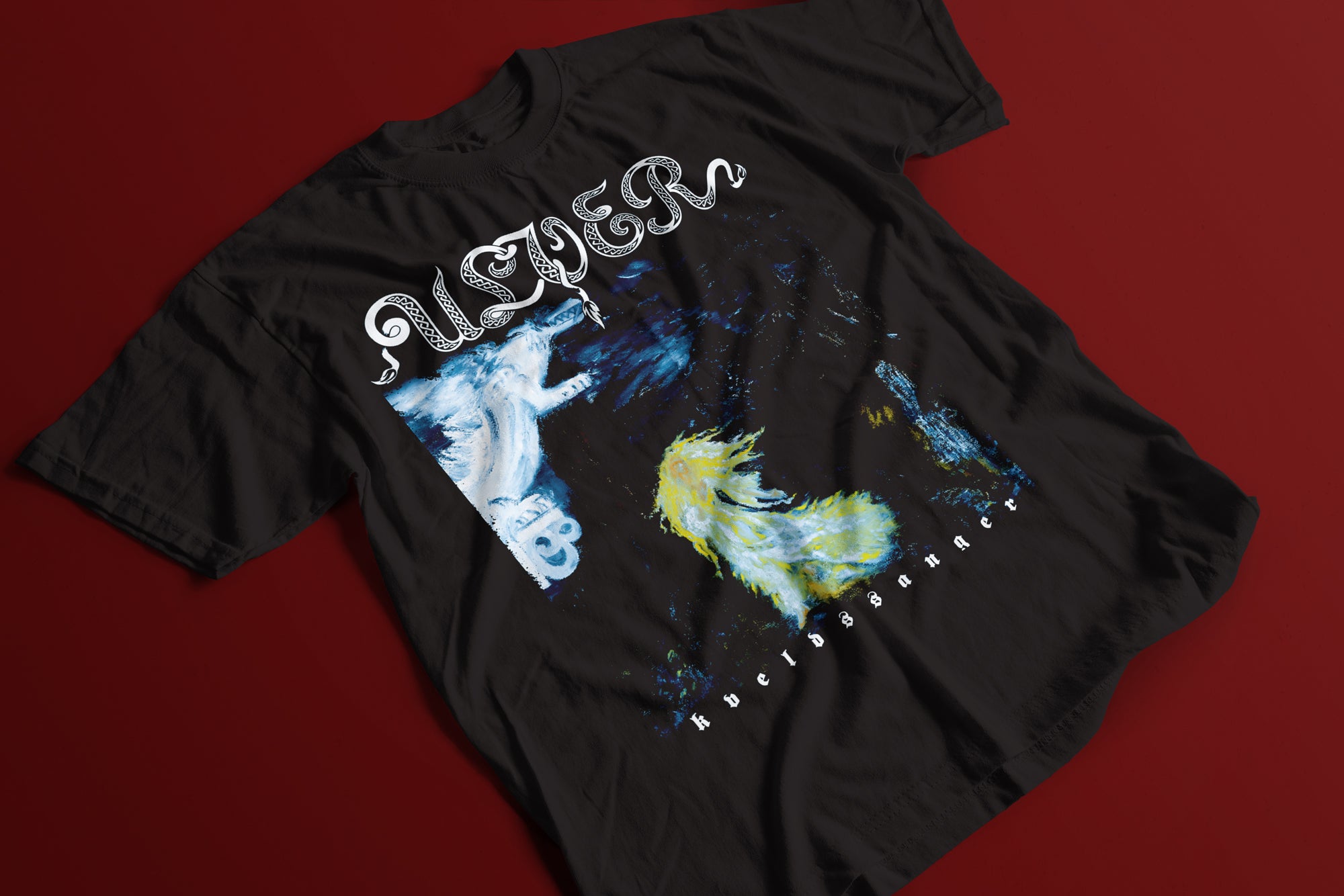 ULVER KVELDSSANGER T-SHIRT MANGA CORTA